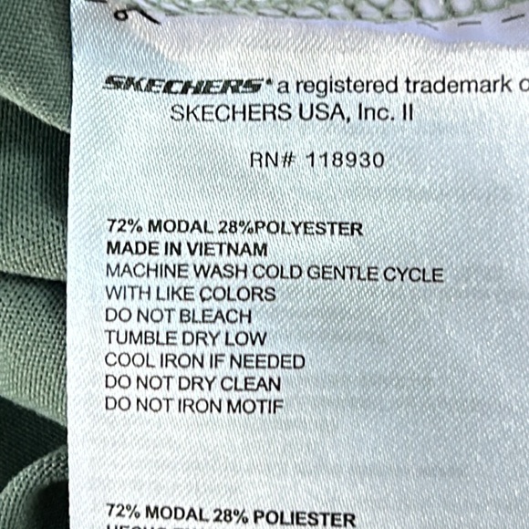 Skechers sage green tank style top. Size 3XL. - Picture 8 of 9